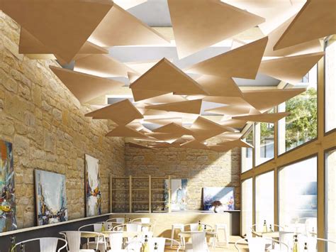 Acoustic ceiling clouds ROCKFON ECLIPSE by ROCKFON - ROCKWOOL ITALIA ...