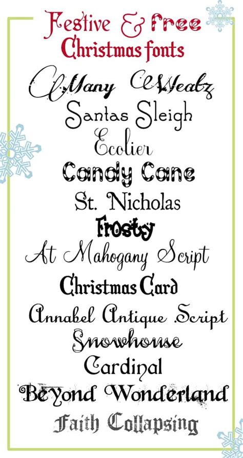 Free Christmas Fonts | quotes.lol-rofl.com