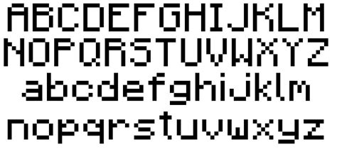 Mojang font by Andrew Larson - FontRiver