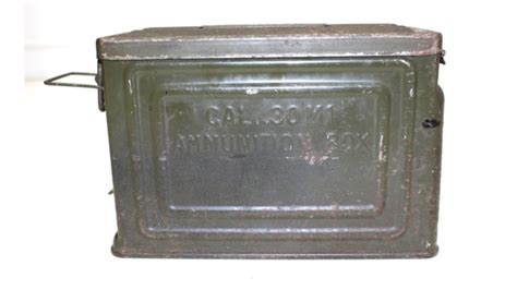 US Metal .30 Ammo Box - MJL Militaria