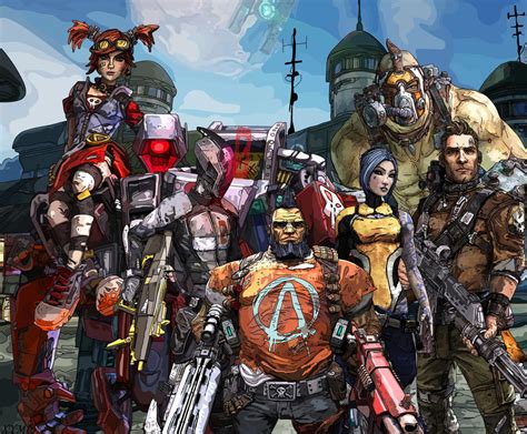 Borderlands 2 - Vault Hunters by Xpand-Your-Mind on deviantART