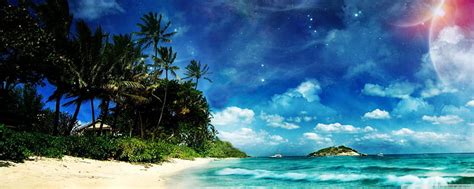 Dual Screen Beach, HD wallpaper | Peakpx