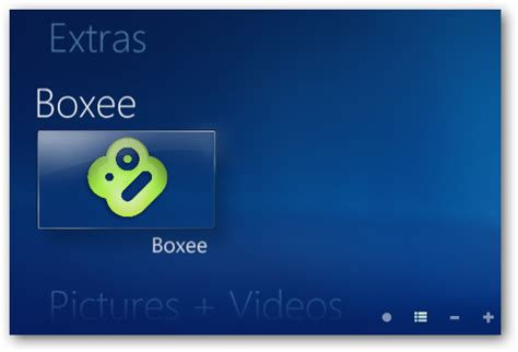 Integrate Boxee with Media Center in Windows 7