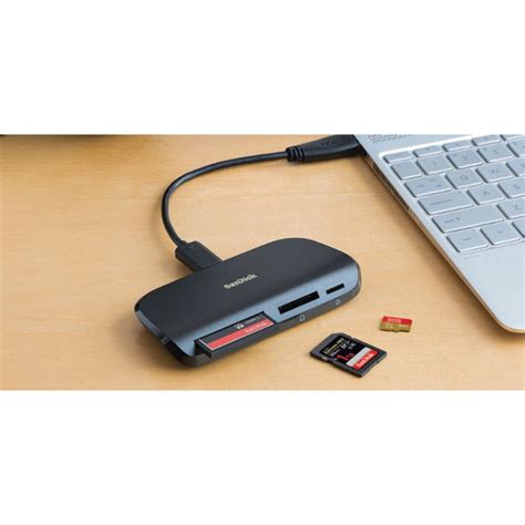 SanDisk ImageMate PRO USB-C Multi Card Reader/Writer (SDDR-A631-GNGNN ...