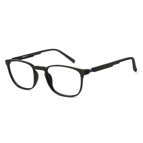 Buy Black Blue Full Rim Rectangle Lenskart Air LA Air Essentials LA ...