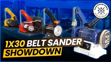 1x30 Belt Sander Showdown - YouTube