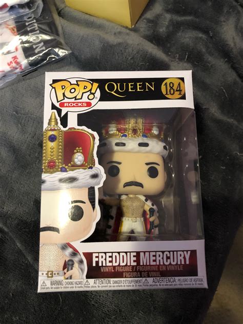 I finally got a Freddie Mercury Funko pop for Christmas! : r/queen