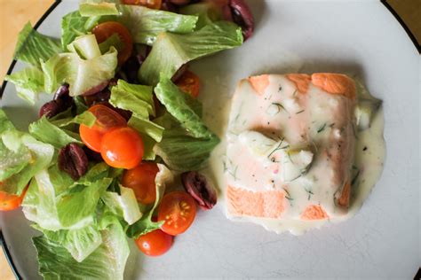 Whole30 Poached Salmon with Cucumber Dill Sauce Recipe | Wenatchee photographer | Misty C ...