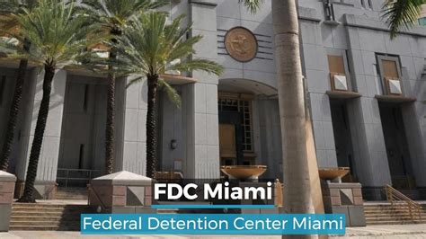 FDC Miami | Federal Detention Center Miami - YouTube