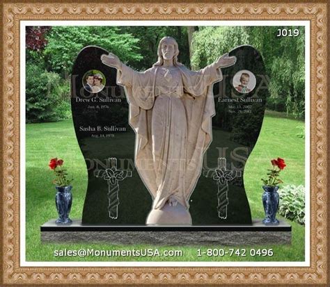 Jesus Memorials And Monuments | Jesus Tombstone Markers For Graves ...