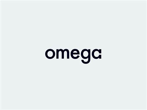omega logo | Word mark logo, Typographic logo design, ? logo