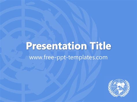 Powerpoint Template United Nations