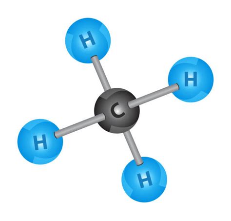 Top Methane Molecule Clip Art, Vector Graphics and Illustrations - iStock