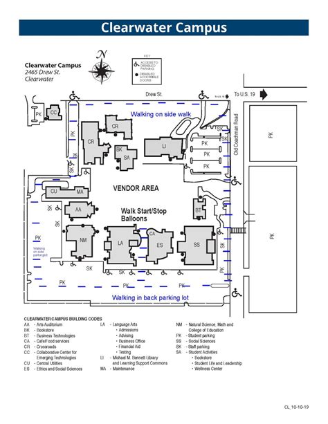 SPC Clearwater Campus Map - NAMI Pinellas County