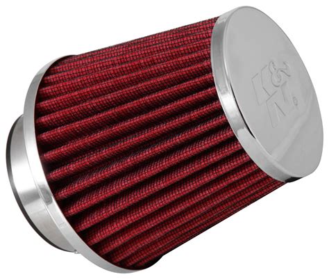 K&N POD AIR FILTER UNIVERSAL MULTI SIZE POD FILTER 2.25" 2.5" 2.75" - Redline Performance