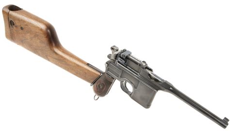 Deactivated Super Rare WWI Red 9 Mauser C96 Pistol - Axis Deactivated Guns - Deactivated Guns