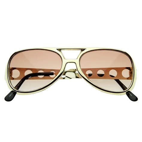 Classic TCB Elvis Celebrity Style Aviator Sunglasses - sunglass.la