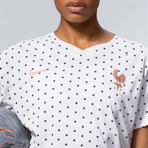 France Women's Soccer Federation 2019 Stadium Away Jersey. Nike.com