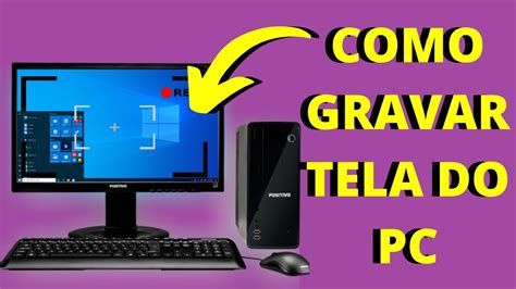 Como GRAVAR TELA DO PC para AULAS/TUTORIAIS (GRÁTIS E RÁPIDO) - YouTube