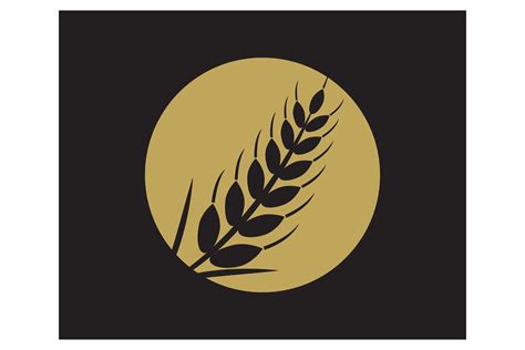 Wheat Logo Vector Design Graphic by Redgraphic · Creative Fabrica