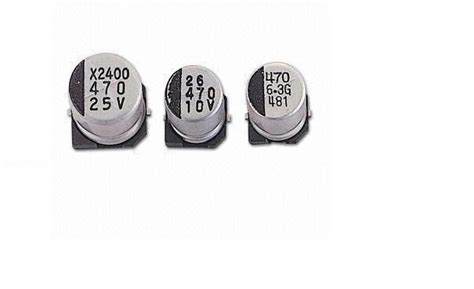 Smd Electrolytic Capacitor Marking