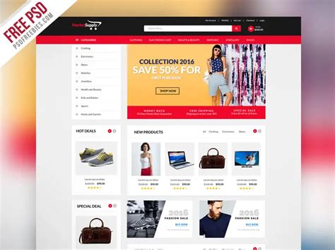 Ecommerce Website Templates