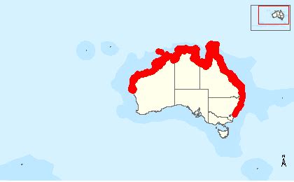 Species Distribution Map dugong http://www.environment.gov.au/cgi-bin/sprat/public/publicspecies ...