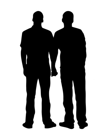 Gay Couple Holding Hands Free Stock Photo - Public Domain Pictures