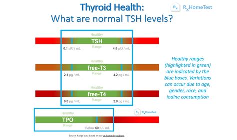 Normal TSH Levels: What’s Normal & Why? | At-Home Health Tests