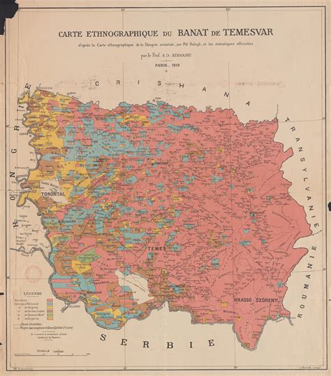 Romania reflected in ethnic maps - Pangea