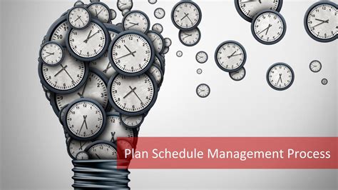 Plan Schedule Management Process: 9 Items to Include in the Plan