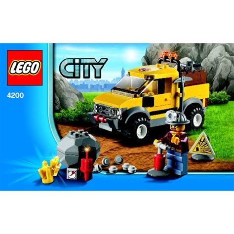 LEGO Mining 4x4 Set 4200 Instructions | Brick Owl - LEGO Marketplace