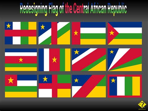 Redesigned flag of Central African Republic by me. Which one is the ...