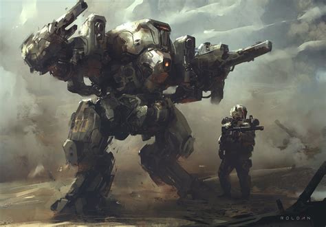 ArtStation - War - Robot , Juan Pablo Roldan