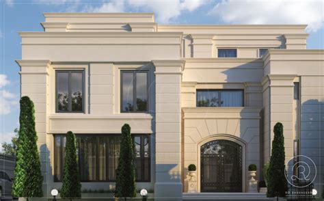 Villa design by RDE Qatar | Case di lusso, Case, Facciata