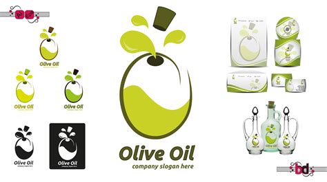 Olive - Oil Logo - Logos & Graphics