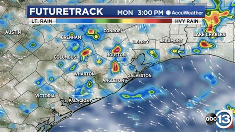 HOUSTON WEATHER: Houston area could get several days of afternoon showers and storms - ABC13 Houston