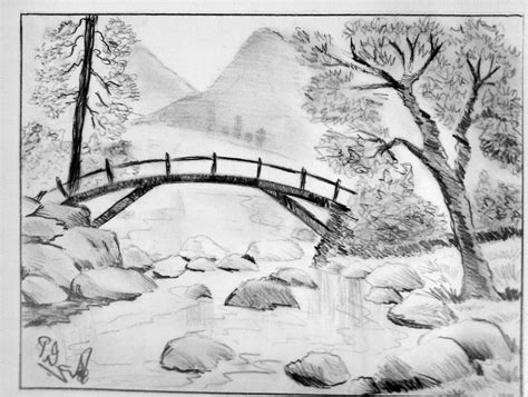 26+ Pencil Sketch Drawing Of Nature Background