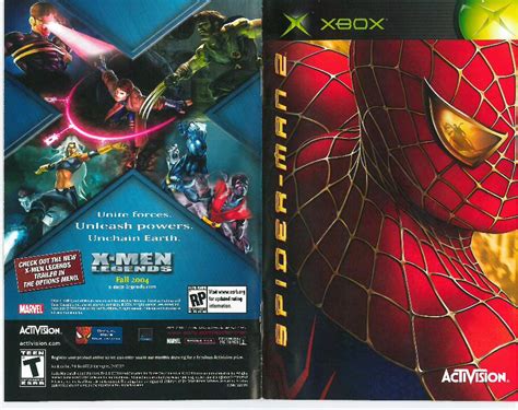 (PDF) Spider-Man 2 - Microsoft Xbox - Manual - gamesdatabase · Title ...