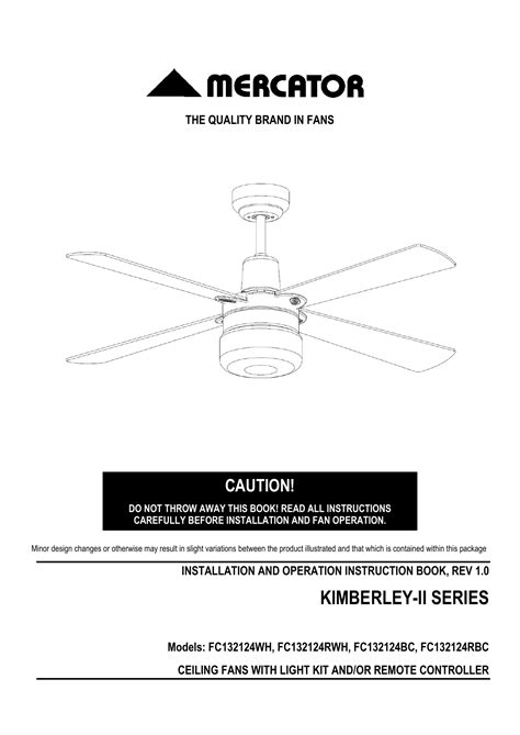 Mercator Ceiling Fan With Light Wiring Diagram | Shelly Lighting