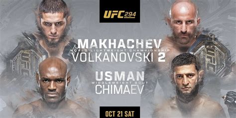 UFC 294 Preview