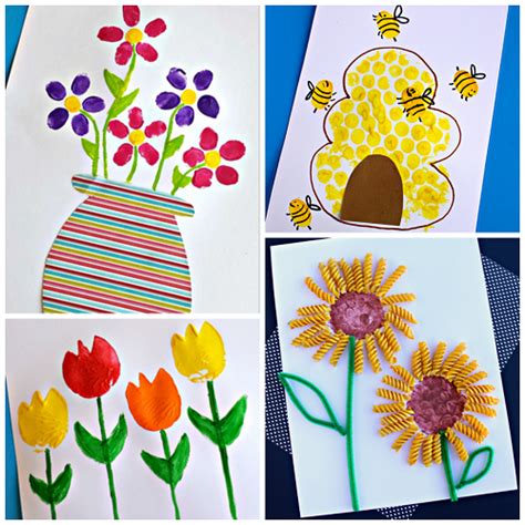 Beautiful Spring Crafts for Kids to Create - Crafty Morning