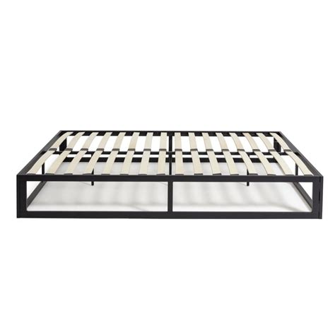 Buy Platform Small Double Metal Bed Frame - Black Online ⇒ JDFurniture.uk | JD Furniture