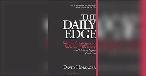 The Daily Edge Free Summary by David Horsager