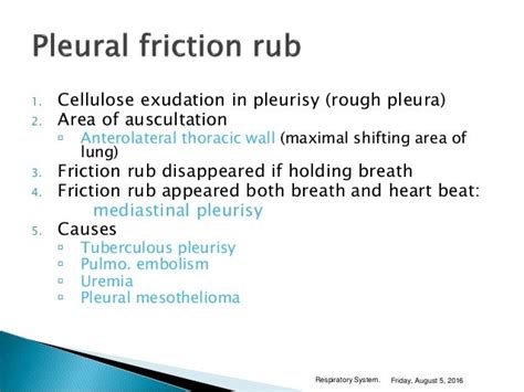 physical examination in RESPIRATORY SYSTEM