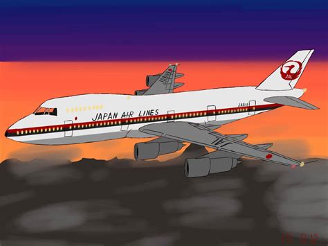 Japan Airlines flight 123 (JA8119) by HS-KEN on DeviantArt