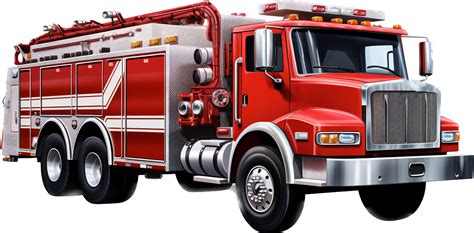 Firetruck png with AI generated. 26773940 PNG