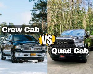 Dodge Ram Crew Cab Vs Quad Cab: Comparison And Differences, What Should ...