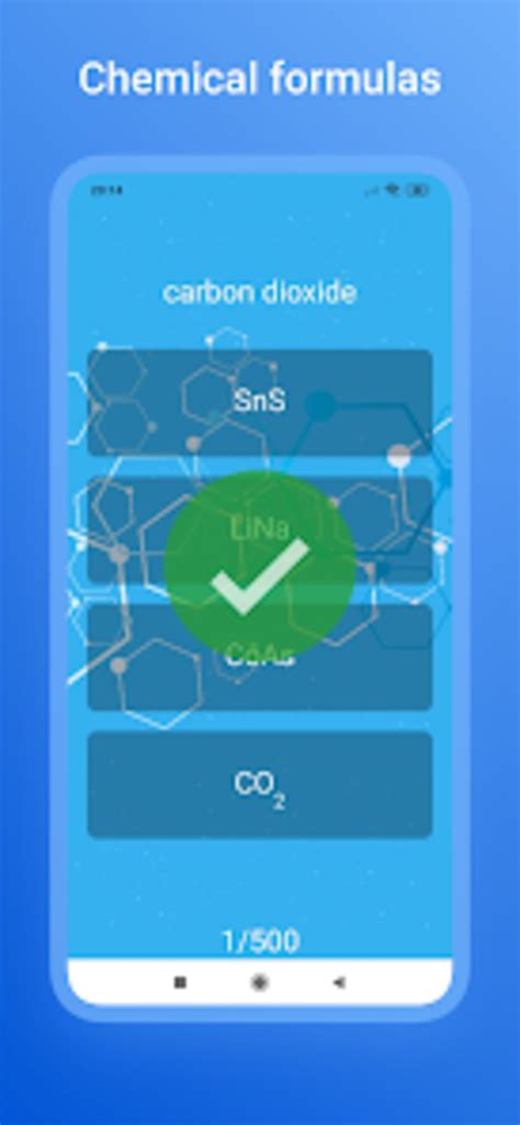 Chemical Formula Quiz for Android - Download