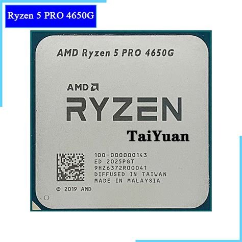 Amd Ryzen 5 Pro 4650G R5 Pro 4650G 3.7Ghz Zes Core Twaalf Draad 65W cpu Processor L3 = 8M 100 ...